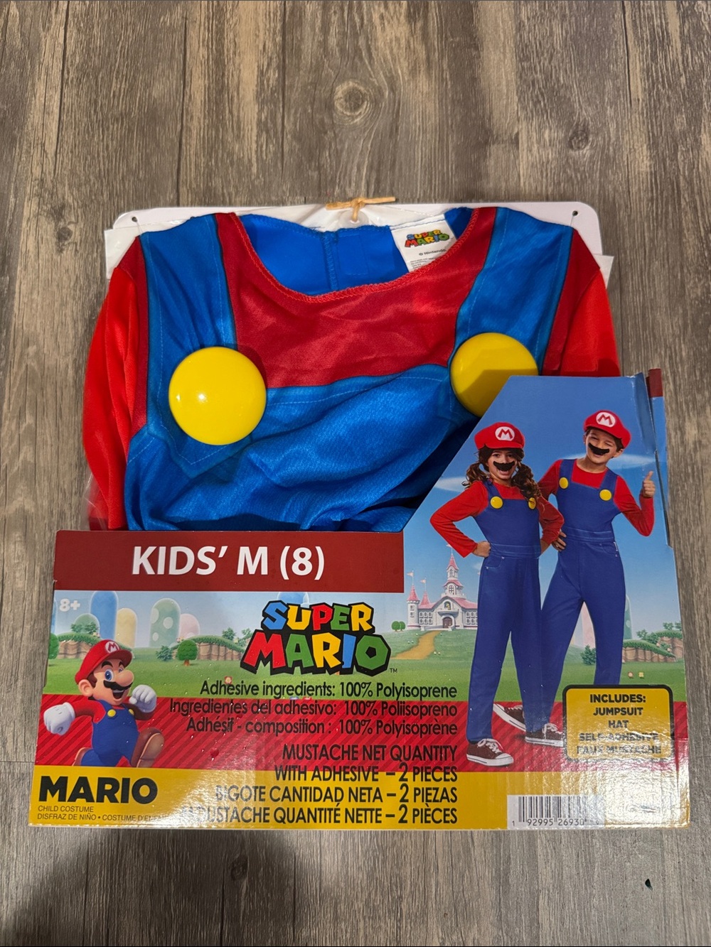 Mario Nintendo Super Mario Kids Halloween Costume